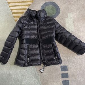 Moncler Kids Charpal Belted Short Down Jacket 6Y
